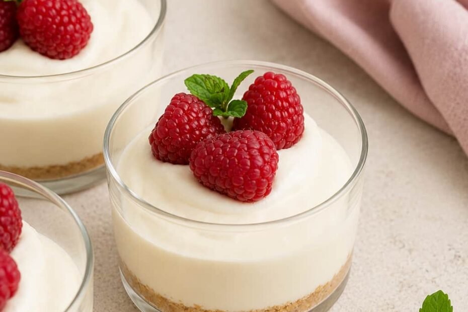 Cheesecake cups recept