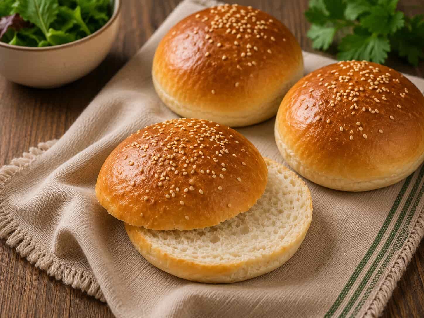 Hambi peciva – recept za mekana domaća peciva za hamburgere