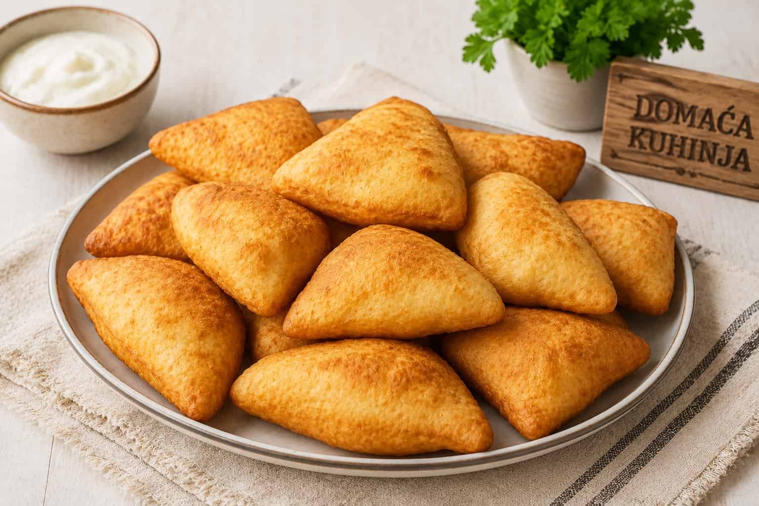 Hercegovački uštipci sa jogurtom – domaći recept