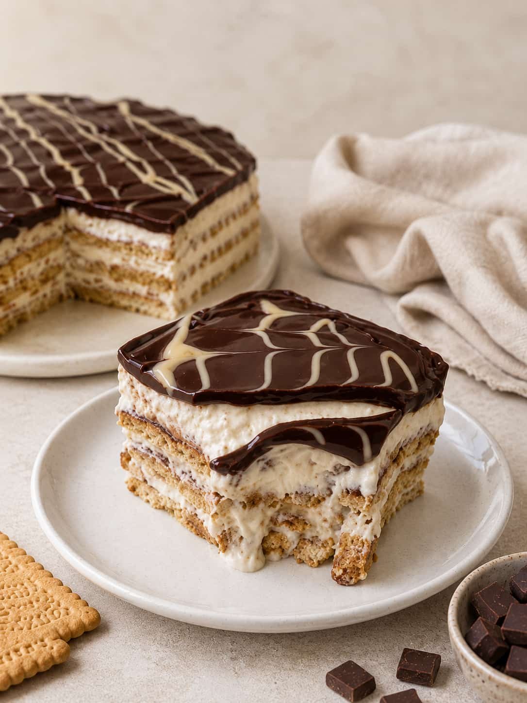 Kremasta torta od keksa bez pečenja