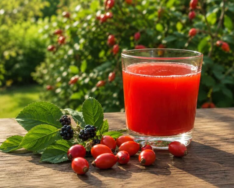 Sok od divljeg šipka recept