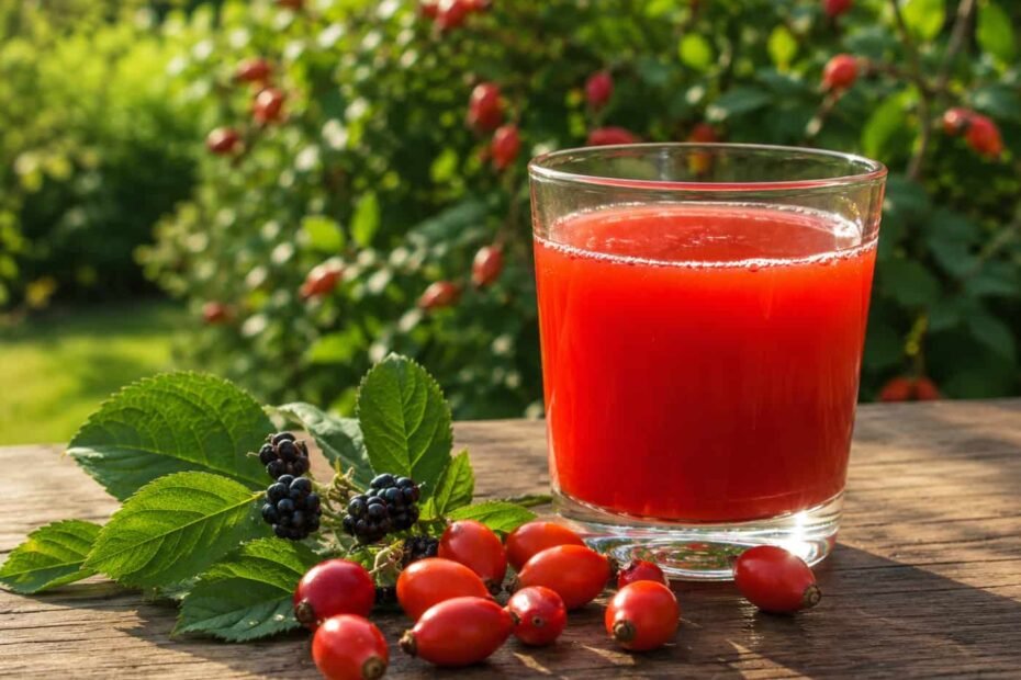 Sok od divljeg šipka recept