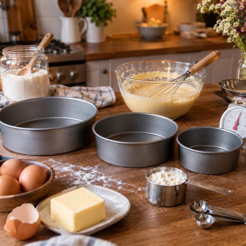 Kako prilagoditi recept drugoj veličini kalupa – tabele, formule i primjeri