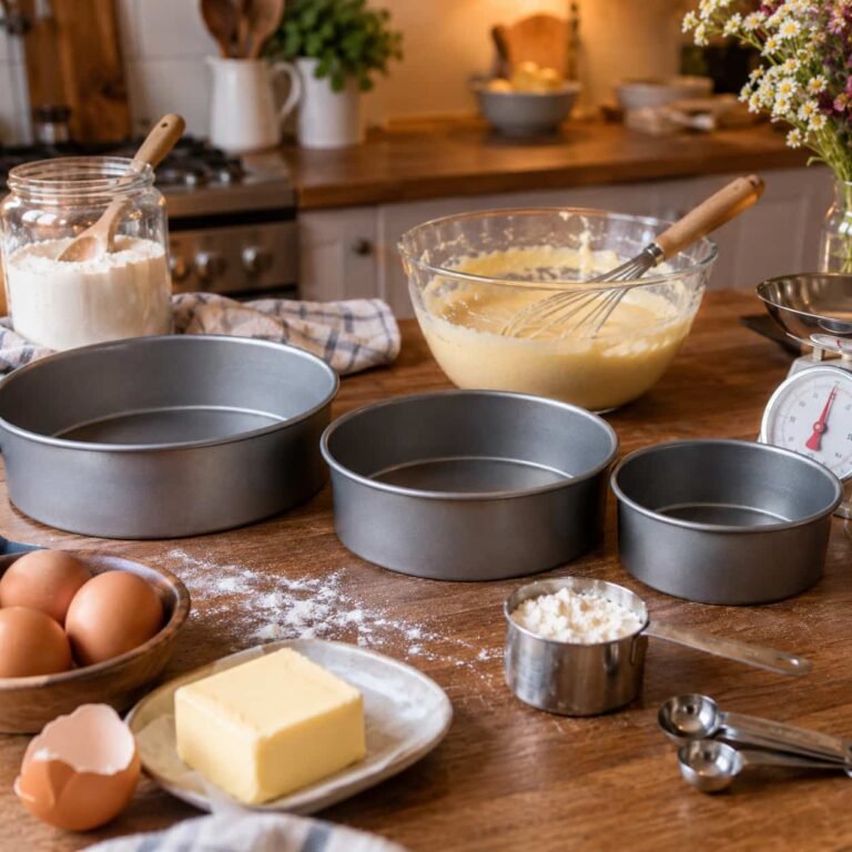 Kako prilagoditi recept drugoj veličini kalupa – tabele, formule i primjeri
