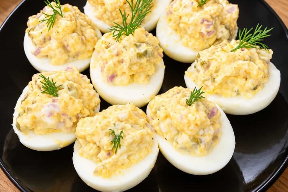 Punjena jaja – klasičan recept s majonezom i senfom