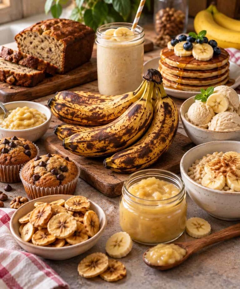 Šta napraviti od prezrelih banana – 10 ukusnih ideja da ih ne bacite