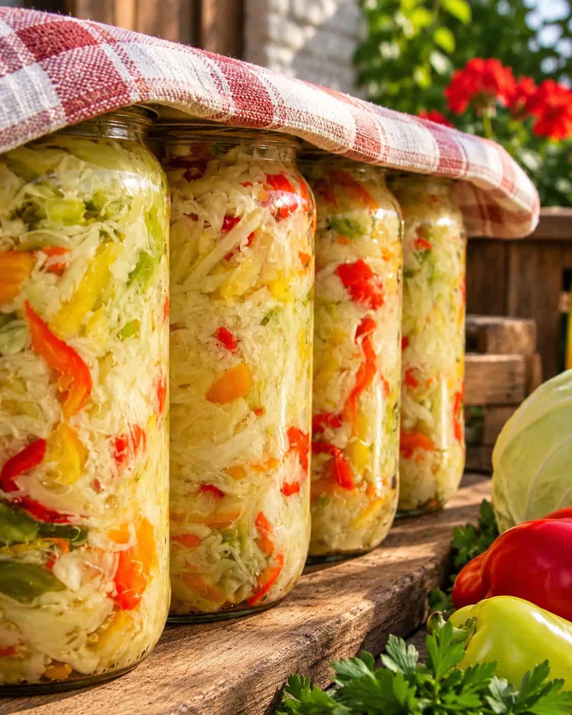 Miješana salata za zimnicu na hladno – hrskava i jednostavna